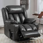 EZZUP Lay Flat Massage Lift Recliner Chair