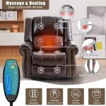 Dual Motor Power Lift Recliner Chair with Massage