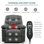 YITAHOME Power Lift Recliner Chair with Massage & Heat