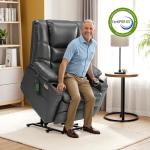 MCombo Dual Motor Power Lift Chair with Massage