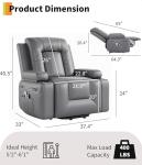 Electric Lift Recliner Chair with Heat & Massage