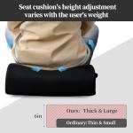 MABOZOO Thick Memory Foam Office Chair Cushion