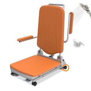 Heavy-Duty Electric Floor Lift Chair with Wheels