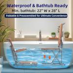 Heavy-Duty Electric Floor Lift Chair with Wheels