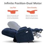 MCombo Small Dual Motor Lift Recliner with Massage