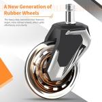 VUZI Big & Tall Executive Office Chair with Lumbar Support