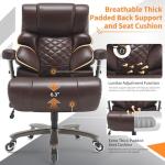 VUZI Big & Tall Executive Office Chair with Lumbar Support