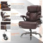 VUZI Big & Tall Executive Office Chair with Lumbar Support