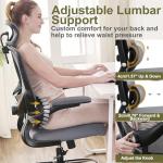 Ergonomic Mesh Office Chair with Lumbar Support