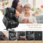 Electric Power Lift Recliner Chair with Massage and Heat