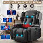 Electric Power Lift Recliner Chair with Massage and Heat