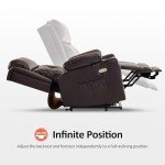 MCombo Dual Motor Lift Recliner with Heat & Massage
