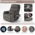 JIKFRIMA Power Lift Recliner Chair with Massage & Heat