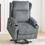 Massage & Heat Lift Recliner Chair for Seniors