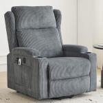 Massage & Heat Lift Recliner Chair for Seniors
