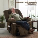 Large Electric Lift Recliner Chair with Massage