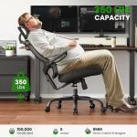 Ergonomic Big and Tall Office Chair - 350LBS Capacity