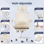 Ergonomic Lift Chair with Adjustable Footrest and Support