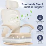 Ergonomic Lift Chair with Adjustable Footrest and Support