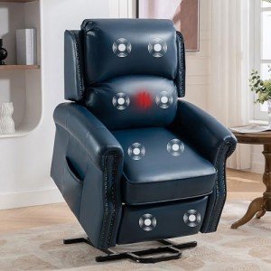 Electric Lift Chair Recliner with Massage and USB