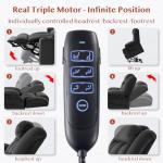 3-Motor Infinite Position Lift Chair with Massage