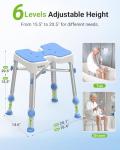 Adjustable Heavy Duty Shower Chair for Seniors
