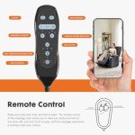 Sweetcrispy Electric Lift Recliner Chair with Massage
