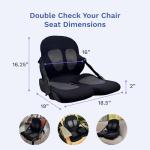 Adjustable Lumbar Support Cushion for Chairs & Couch