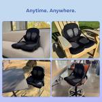 Adjustable Lumbar Support Cushion for Chairs & Couch