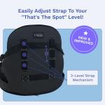 Adjustable Lumbar Support Cushion for Chairs & Couch