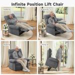 Welzona Triple Motor Power Lift Recliner Chair