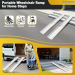 Ruedamann 7FT Portable Wheelchair Ramp with Bag