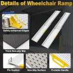 Ruedamann 7FT Portable Wheelchair Ramp with Bag