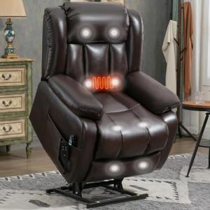 EZZUP Dual Motor Lay Flat Lift Recliner Chair