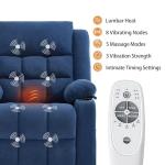 Heat & Massage Power Lift Chair Recliner for Seniors
