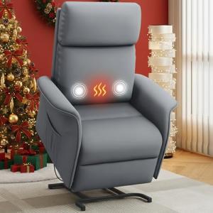 Petite Power Lift Recliner Chair with Massage & Heat