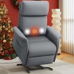 Petite Power Lift Recliner Chair with Massage & Heat