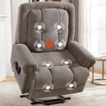 CANMOV Electric Power Lift Recliner Chair with Massage