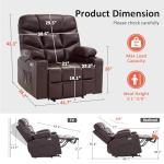 MCombo Power Lift Recliner for Big Seniors