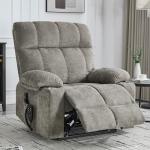 Dual Motor Lift Recliner Chair with Massage and Heat