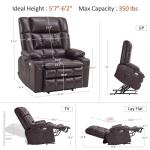 MCombo Dual Motor Lift Recliner Chair with Heat