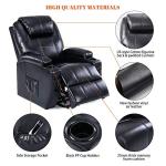 S*MAX Power Lift Recliner Chair with USB Port