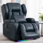 Electric Lift Recliner Chair with Heat & Vibration
