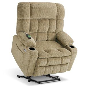 Dual Motor Lift Recliner Chair with Heat & Massage