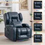 Electric Lift Recliner Chair with Heat & Vibration