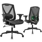 Ergonomic High-Back Gaming Desk Chair with Lumbar Support