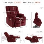 MCombo Dual Motor Lift Recliner Chair with Massage
