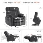 MCombo Dual Motor Power Lift Recliner with Heat