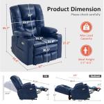 MCombo Dual Motor Lift Recliner with Massage