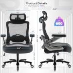 Heavy-Duty Ergonomic Big and Tall Office Chair